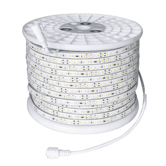 METRO TIRA LED AC 230V DIRECTO 120LED/M 17W/M 100LM/W REG.TRIAC 12X4MM IP65 3 AÑOS GARANTIA 4000K